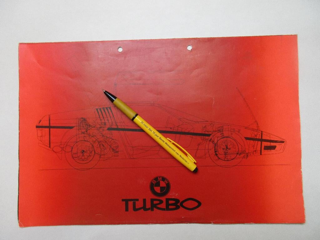 folder BMW  turbo, Ophalen of Verzenden, Gelezen, BMW