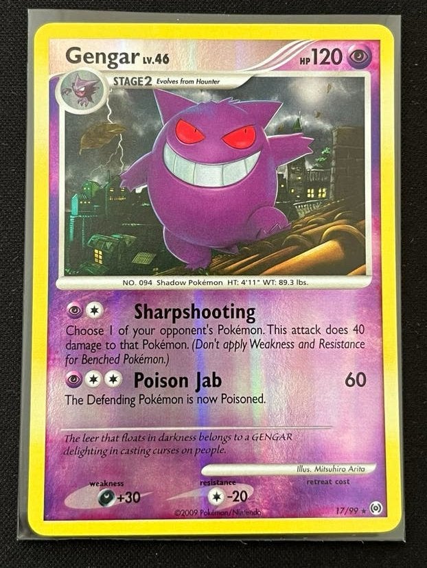 Gengar Arceus 17/99 Reverse Holo near mint, Ophalen, Zo goed als nieuw