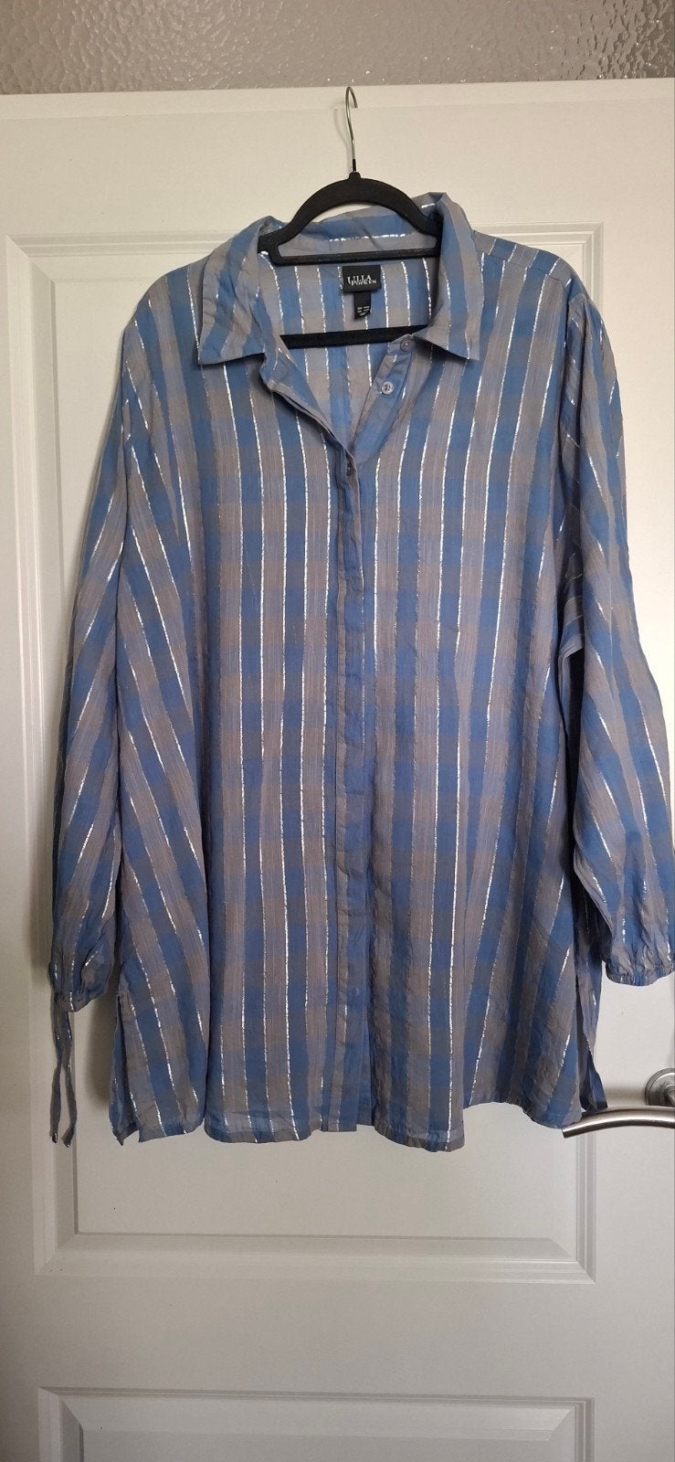 Ulla Popken blouse maat 54/56, Blauw, Blouse of Tuniek, Ulla Popken, Ophalen of Verzenden