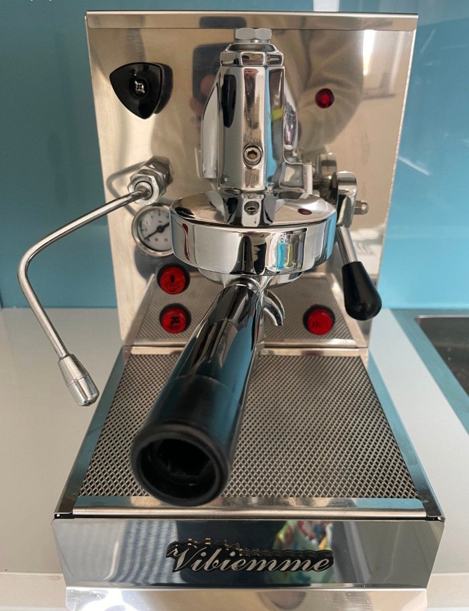 Italiaanse vibiemme espresso machine, 10 kopjes of meer, Ophalen, Zo goed als nieuw, Koffiemachine