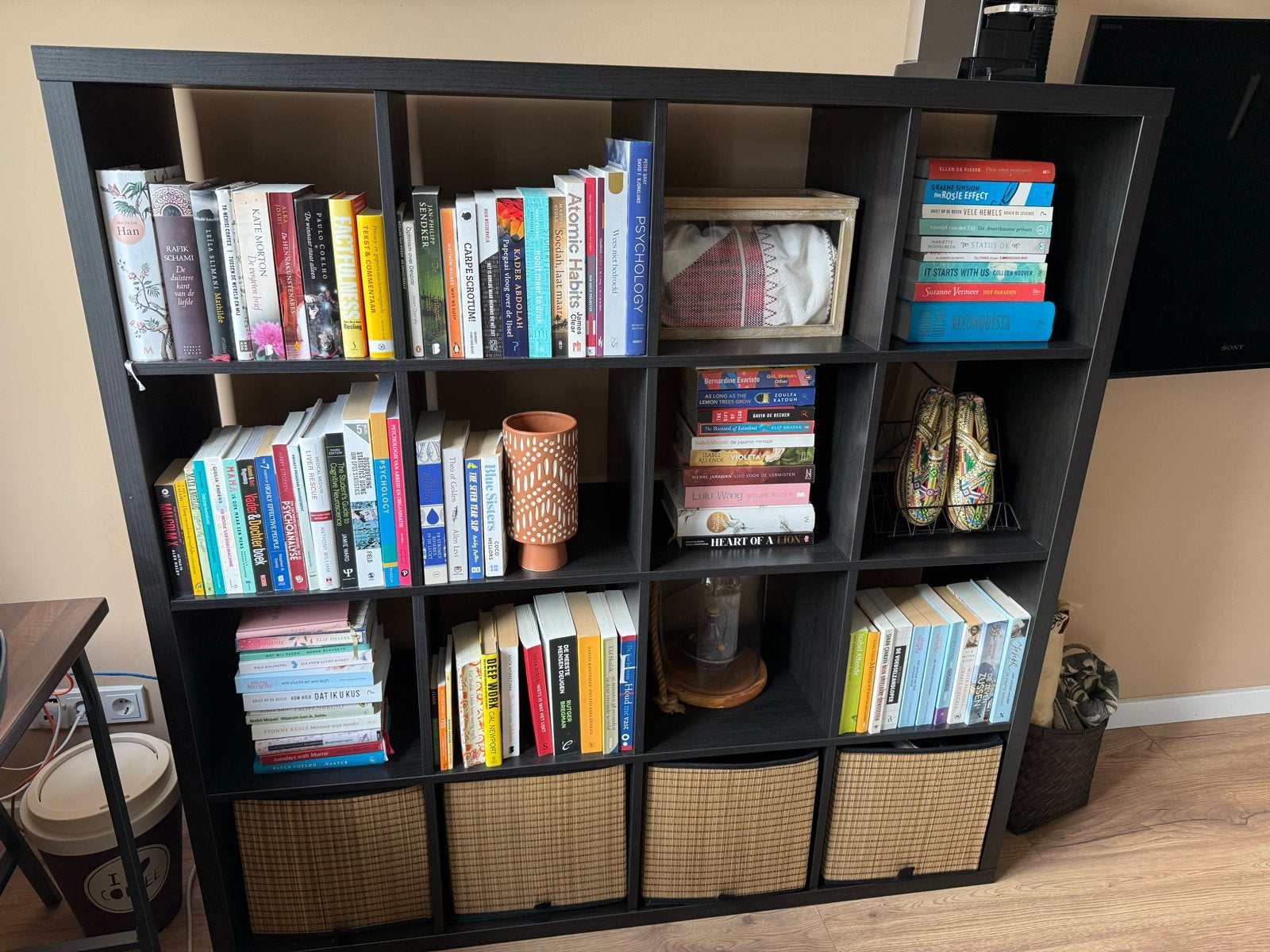 Ikea Kallax boekenkast - Zeer goede staat, Huis en Inrichting, Ophalen, Met plank(en), 100 tot 150 cm, Zo goed als nieuw