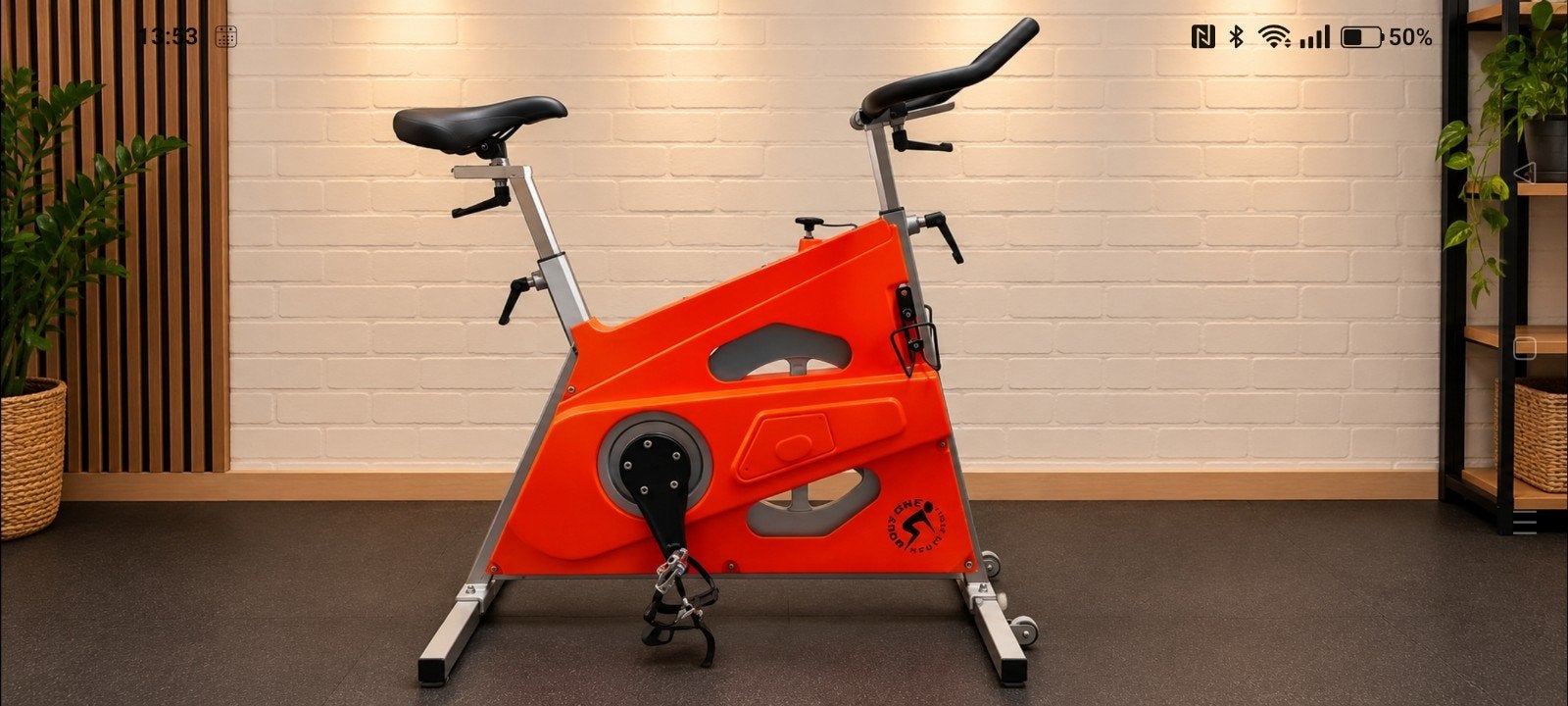 Professionele BODY BIKE spinningfiets - sportschoolkwalitei, Sport en Fitness, Ophalen, Gebruikt, Spinningfiets, Metaal