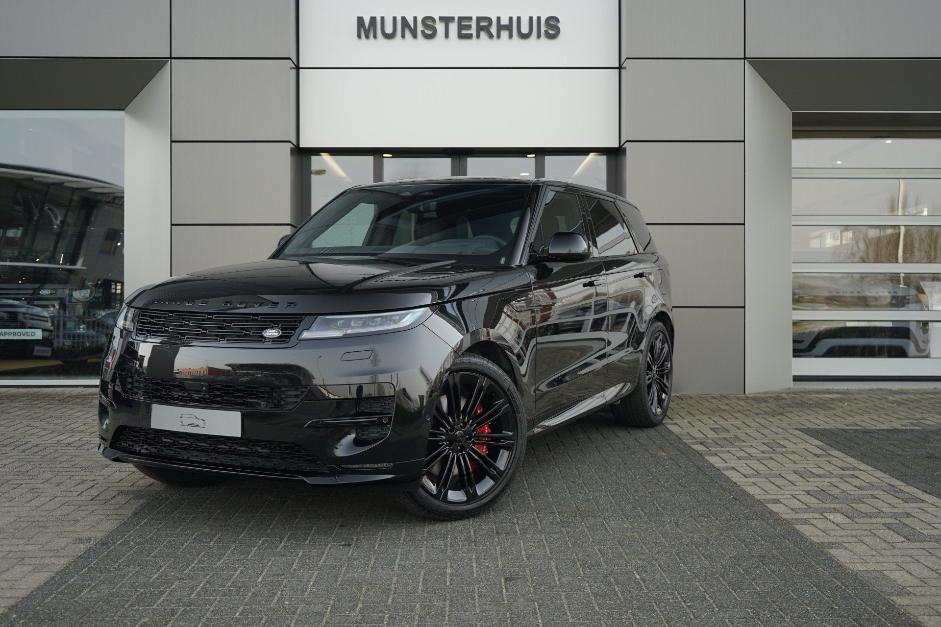 Land Rover Range Rover Sport 3.0 P550e Autobiography PHEV |, Auto's, Automaat, Zwart, Bedrijf, Hybride Elektrisch/Benzine
