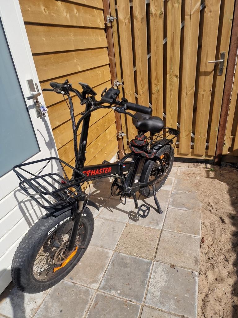 Elektrische vouwfiets dikke banden, Ophalen, Zo goed als nieuw, 20 inch of meer
