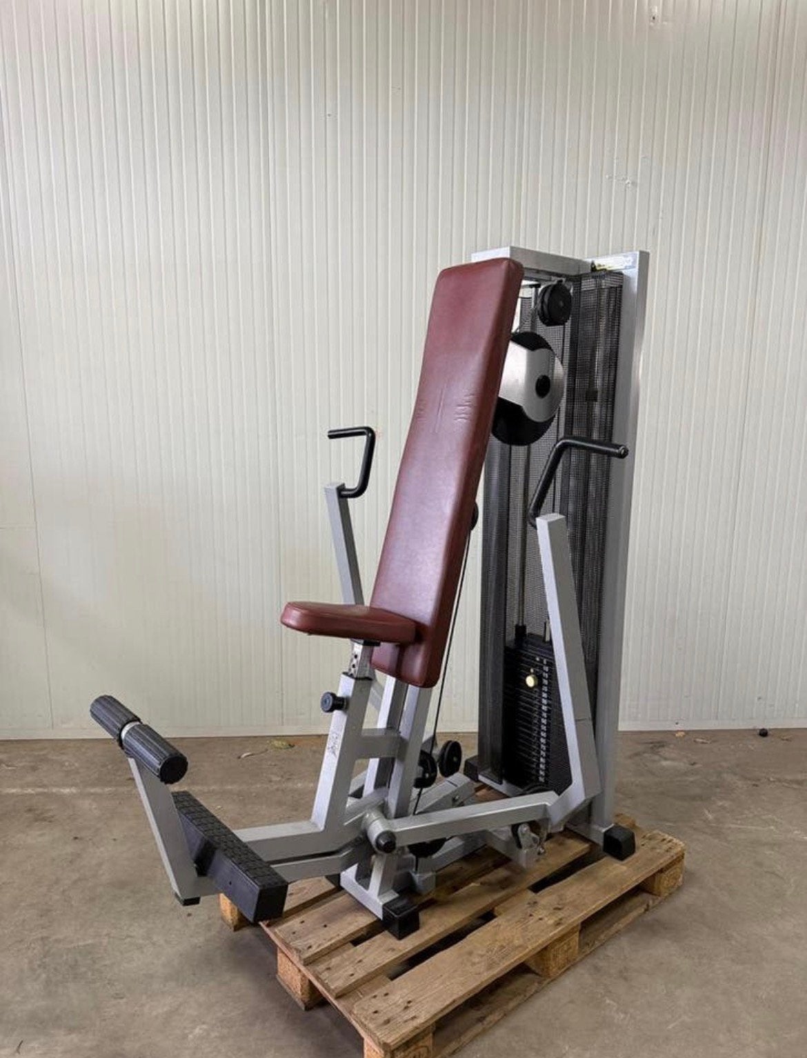 Technogym Convergent chestpress / brustpresse/chest machine, Ophalen, Benen, Gebruikt, -
