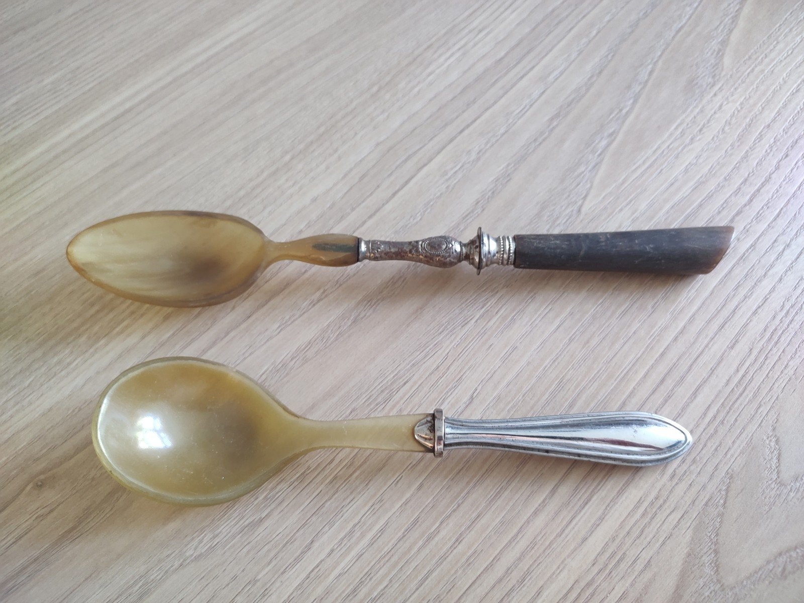Oude opschep lepels, Ophalen of Verzenden