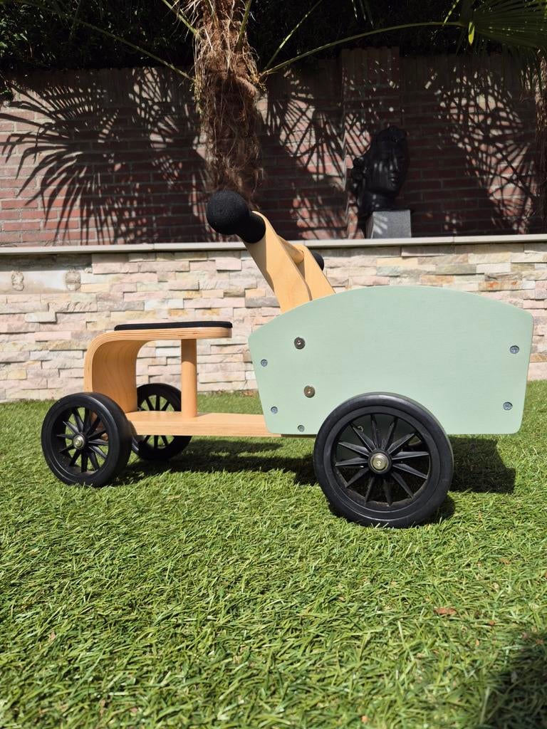 Kinderfeets loopwagen met bakje, Ophalen