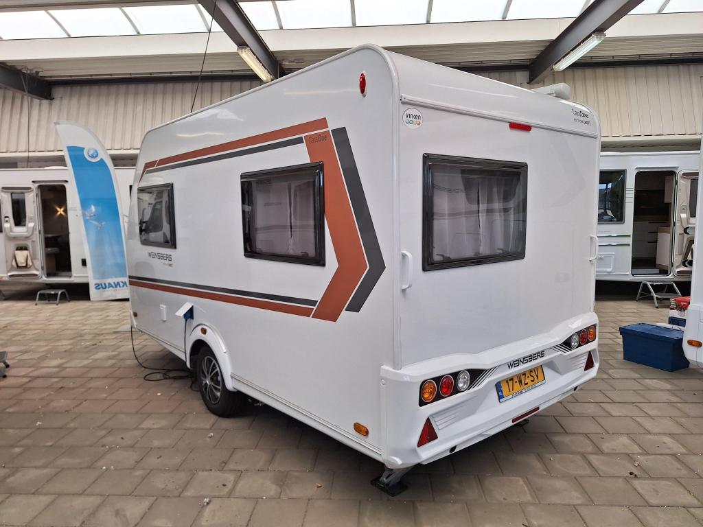 Weinsberg CaraOne Edition HOT 390 QD MOVER EN CASSETTE LUIFE, Caravans en Kamperen, Overige merken, Schokbreker, Bedrijf, Treinzit