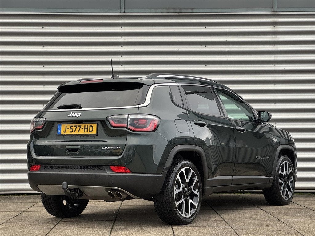 Jeep Compass 1.3 MultiAir 150pk Automaat Limited | Navigatie, Auto's, Jeep, 4 cilinders, 150 pk, 600 kg, 1405 kg