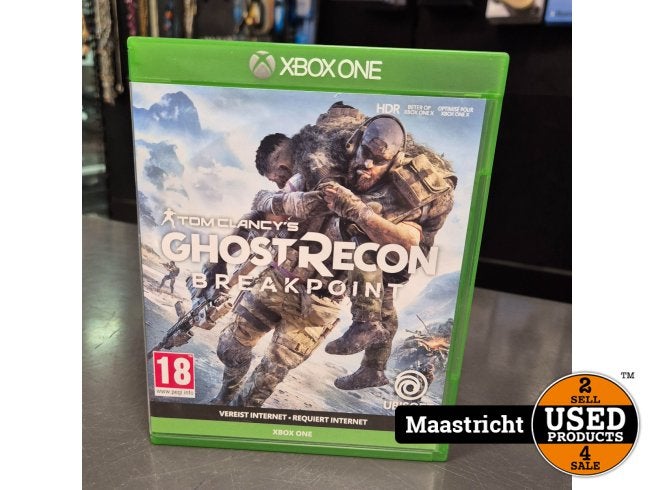 Xbox One Game | Ghost Recon Breakpoint, Ubisoft, Zo goed als nieuw, Support@ubisoft.com, 28 Rue Armand Carrel
93100 Montreuil
France