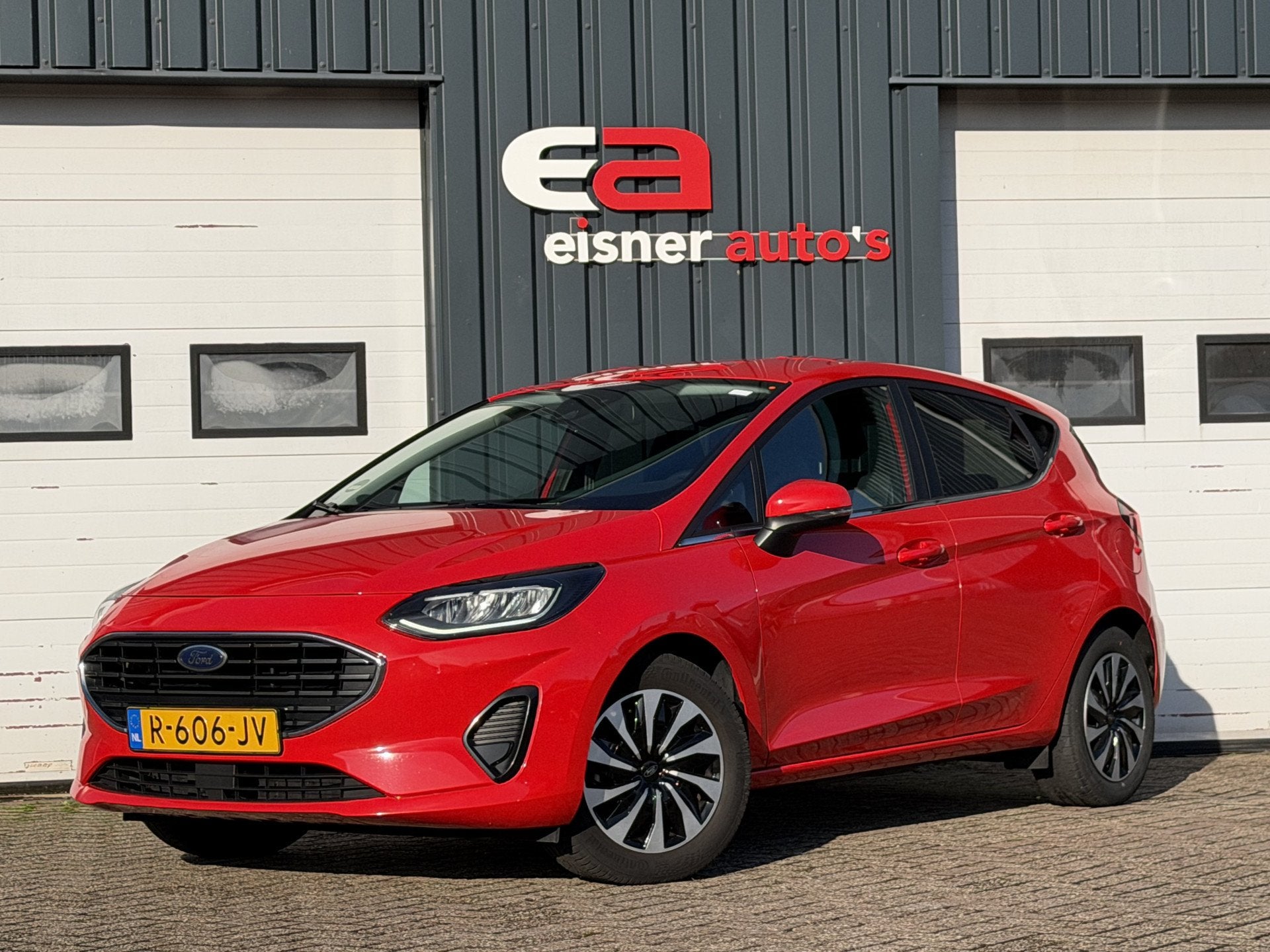 Ford Fiesta 1.0 EcoBoost Hybrid Titanium X | STOEL/STUURVERW, Auto's, Voorwielaandrijving, Dealer onderhouden, Stof, Gebruikt