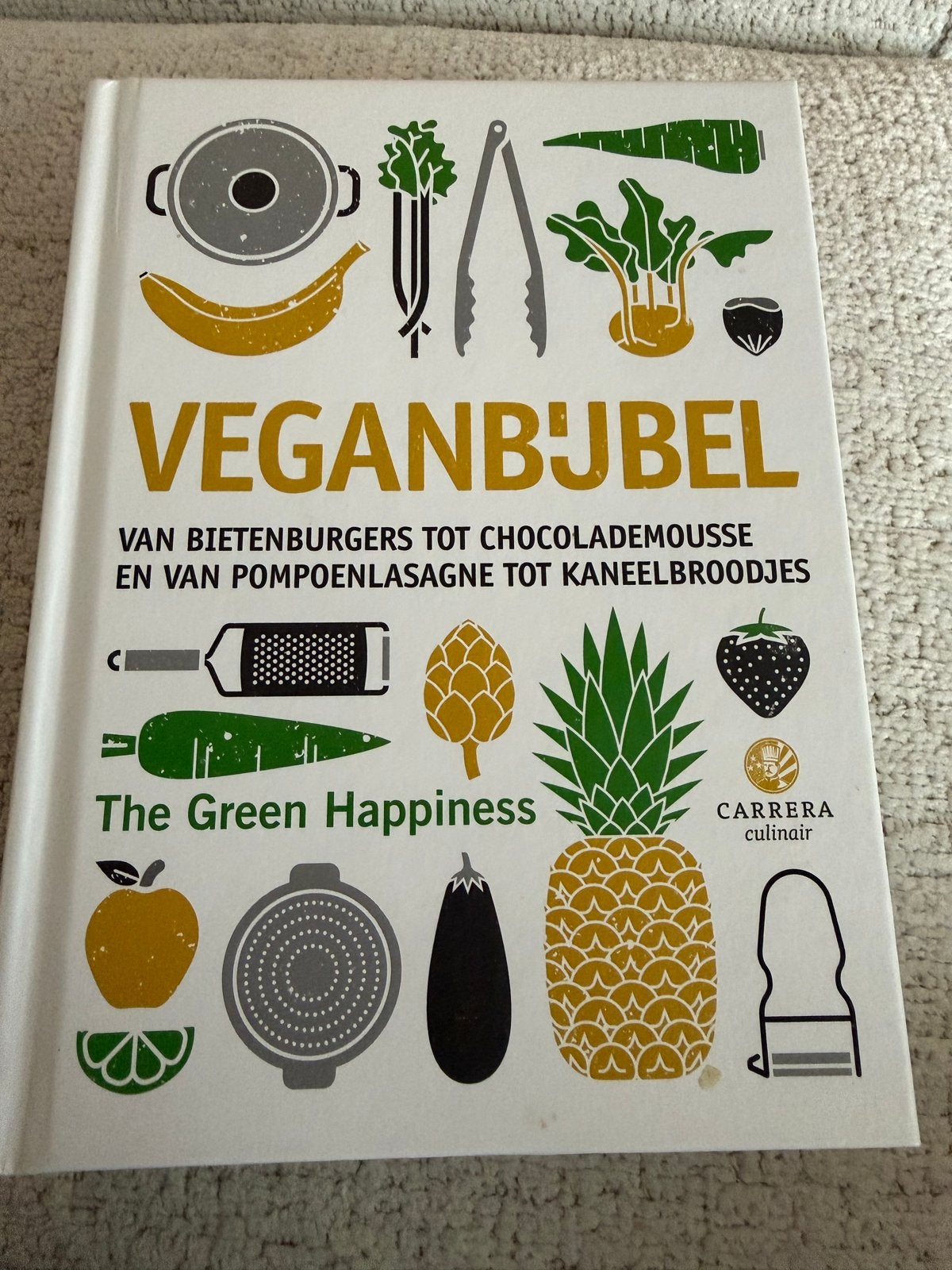 Nieuw! Veganbijbel - The Green Happiness (Zo goed als nieuw), Voorgerechten en Soepen, Ophalen of Verzenden, Zo goed als nieuw