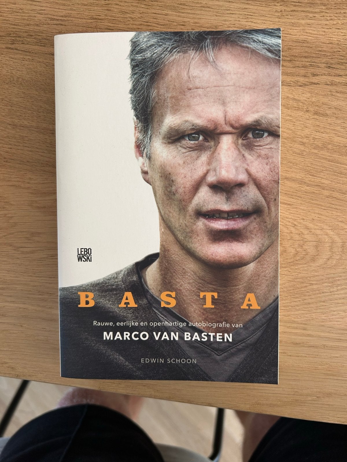 BASTA: Rauwe, eerlijke autobiografie van Marco van Basten, Ophalen of Verzenden, Zo goed als nieuw, Sport