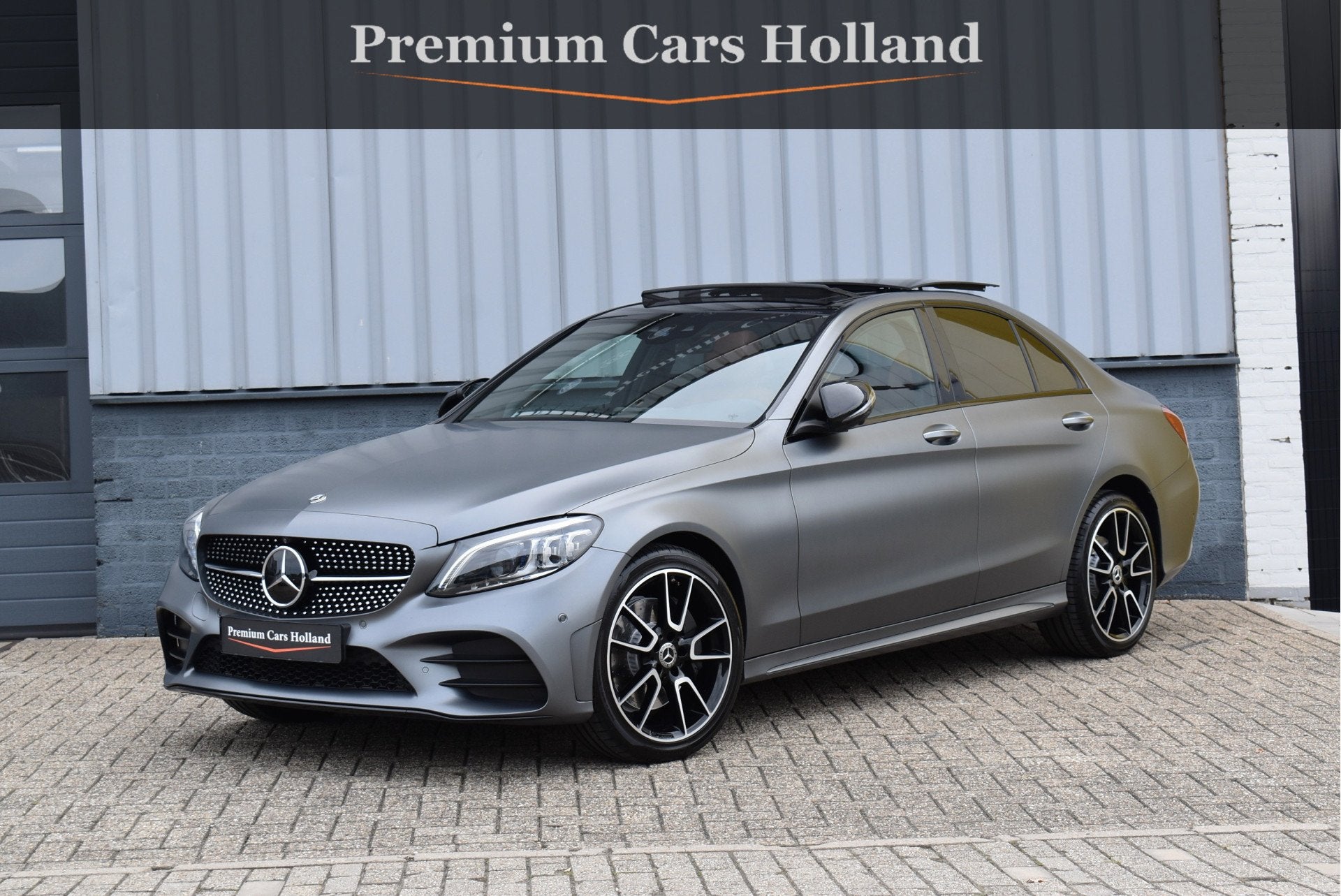 Mercedes-Benz C-Klasse 300 AMG 258 Pk Designo Matt Metallic, Auto's, Automaat, Dealer onderhouden, Achterwielaandrijving, Euro 6