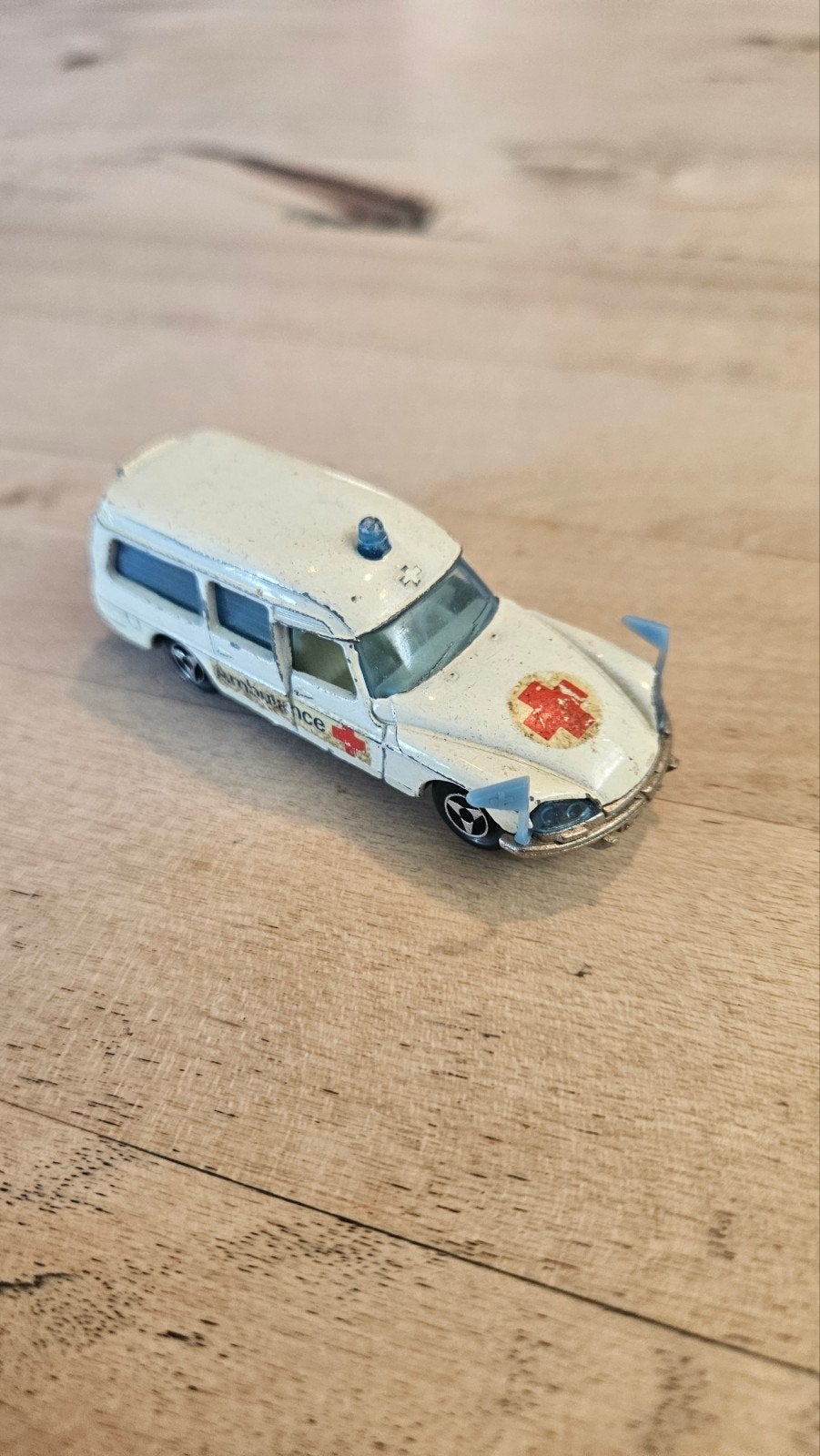 Majorette Citroen DS ambulance., Ophalen of Verzenden, Gebruikt, Auto