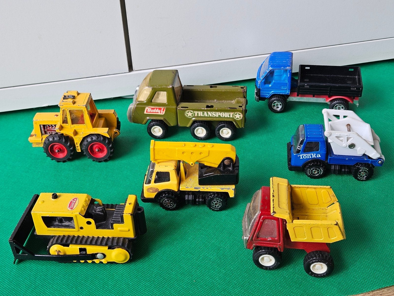 Tonka en Matchbox vintage modelen schaal 1:34, Ophalen of Verzenden, Gebruikt, Tractor of Landbouw, Matchbox