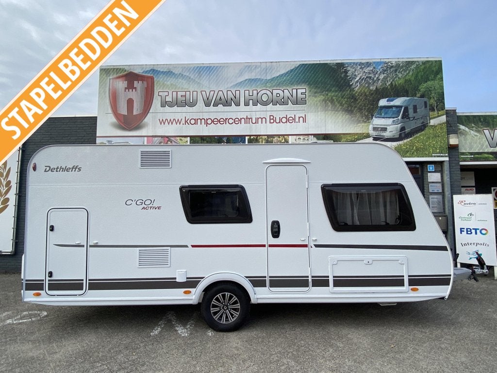 Dethleffs C'Go 495 QSK Active model 2027, Caravans en Kamperen, Caravans, Dwarsbed, Bedrijf, Dethleffs, Ringverwarming