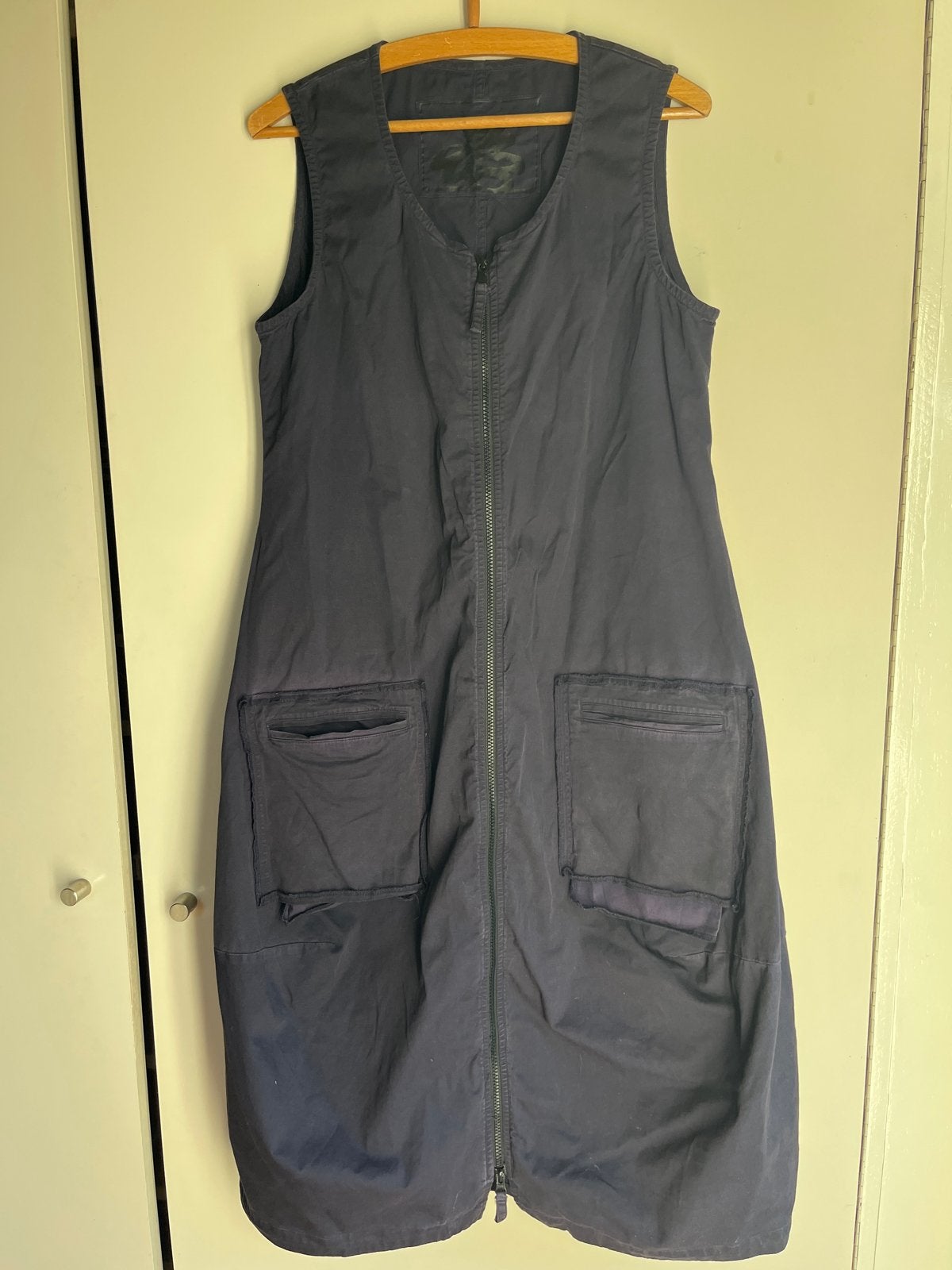 Rundholz jurk/overgooier/jas, Kleding | Dames, Maat 38/40 (M), Blauw, Ophalen of Verzenden, Gedragen