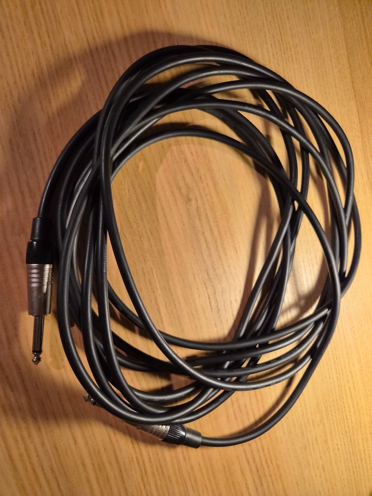Audiokabel Jack naar XLR 5m - Zwart, Ophalen of Verzenden, Nieuw, Instrument