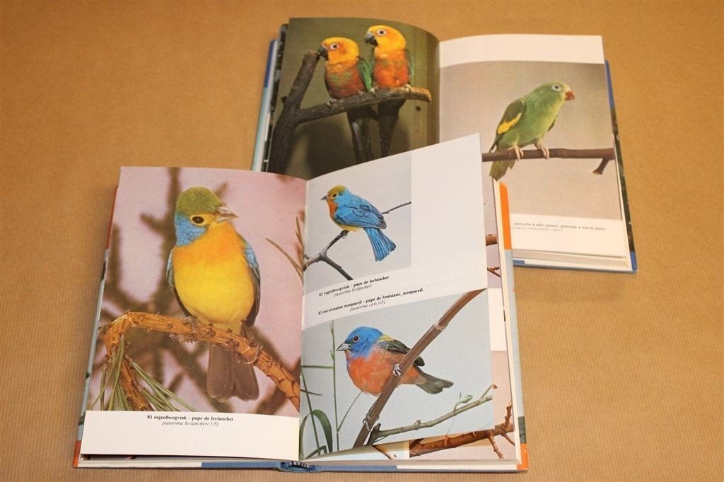 Tropische Volièrevogels — Kleurrijke Dubbelset, Ophalen of Verzenden, Gelezen