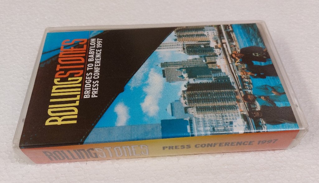 Rolling Stones PROMO VIDEO Press Conference 1997 Bridges to, Gebruikt, Gebruiksvoorwerp, Verzenden, NvT