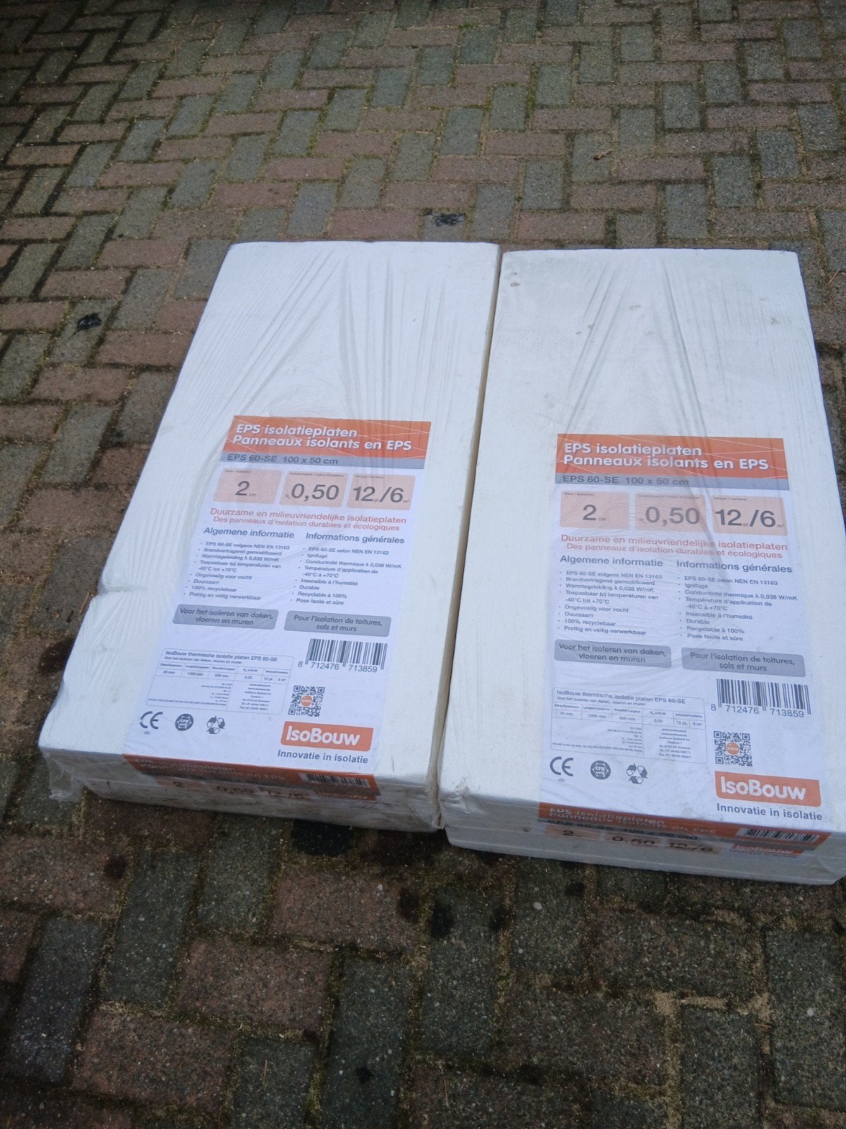 Isolatie platen, Doe-het-zelf en Verbouw, Ophalen, Overige materialen, 30 cm of meer, 50 tot 150 cm