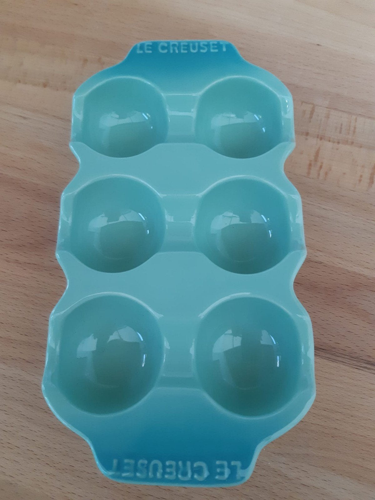 Le Creuset Eierschaal Cool Mint Nieuw, Huis en Inrichting, Ophalen of Verzenden, Nieuw, Overige stijlen