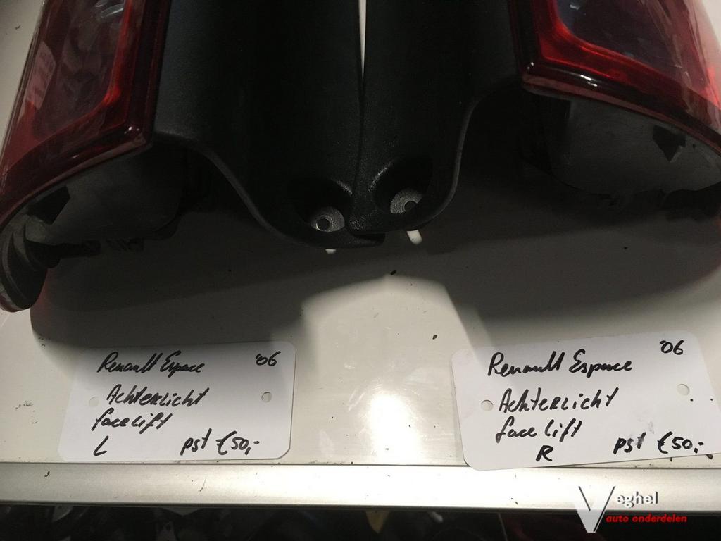 Renault Espace 2006 Achterlicht Links of Rechts facelift