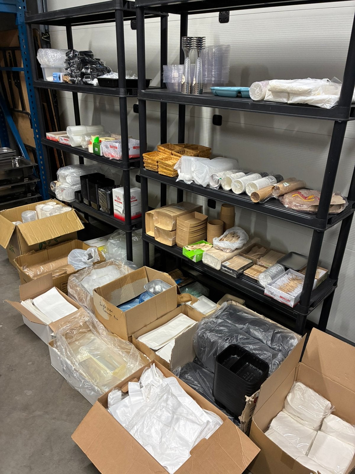 Te koop partij disposables horeca catering restaurant, Ophalen, Nieuw
