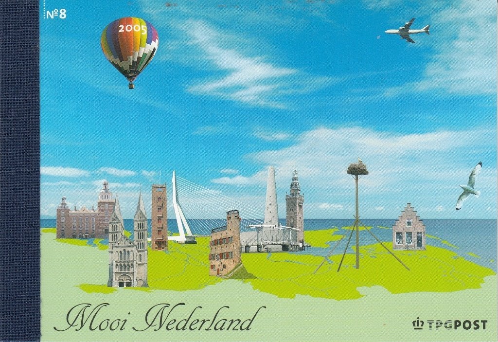 Nederland- 2005- Prestigeboekje 8 -Mooi Nederland - P, Verzenden, Na 1940, Postfris