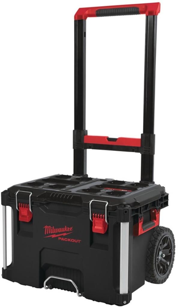 Milwaukee Packout Trolley en Krat - Gereedschapskoffer, Doe-het-zelf en Verbouw, Ophalen, Zo goed als nieuw