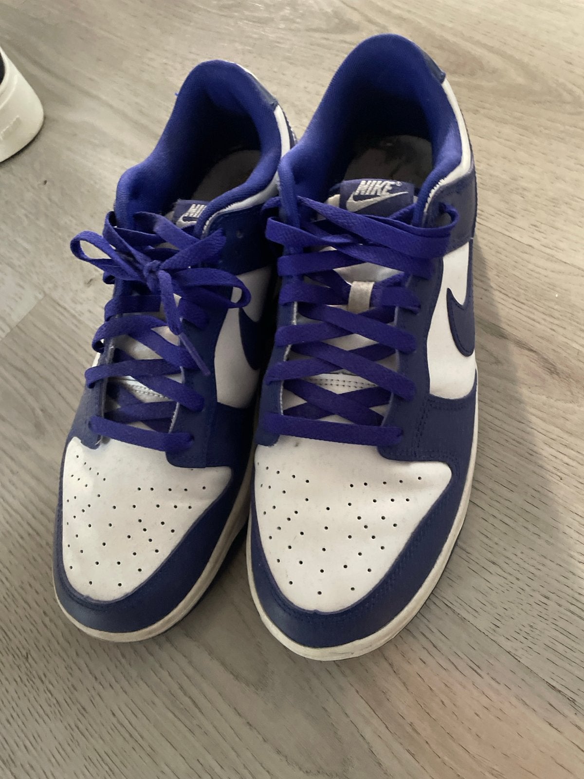 Nike Dunk Low Royal Blue - Zo goed als nieuw, Ophalen, Zo goed als nieuw, Blauw, Sneakers of Gympen