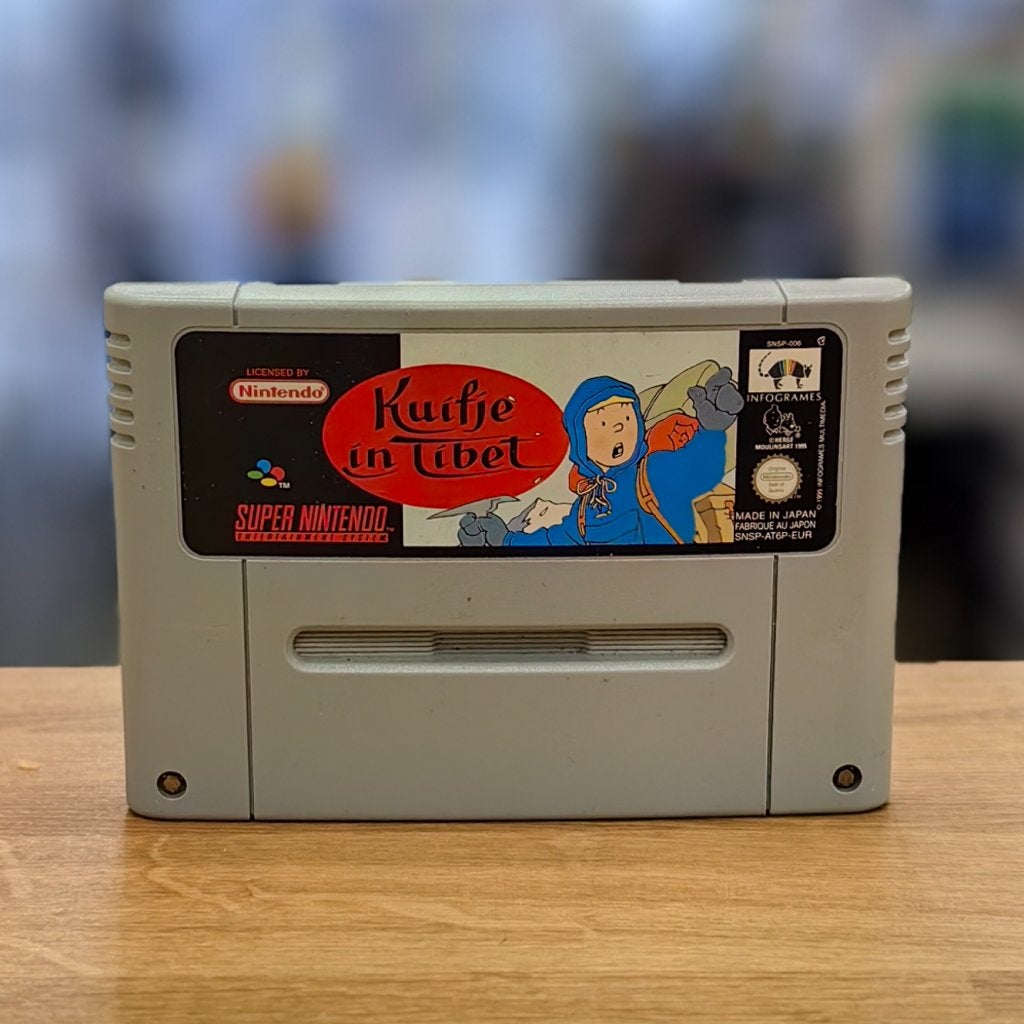Kuifje in Tibet - Super Nintendo Game, Spelcomputers en Games, Games | Nintendo Super NES, Nintendo, Zo goed als nieuw, Support@nintendo.com