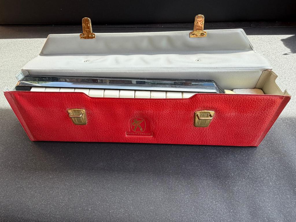 Hohner Melodica Piano 20 met koffer - Made in Germany, Muziek en Instrumenten, Blaasinstrumenten | Overige, Verzenden, Gebruikt