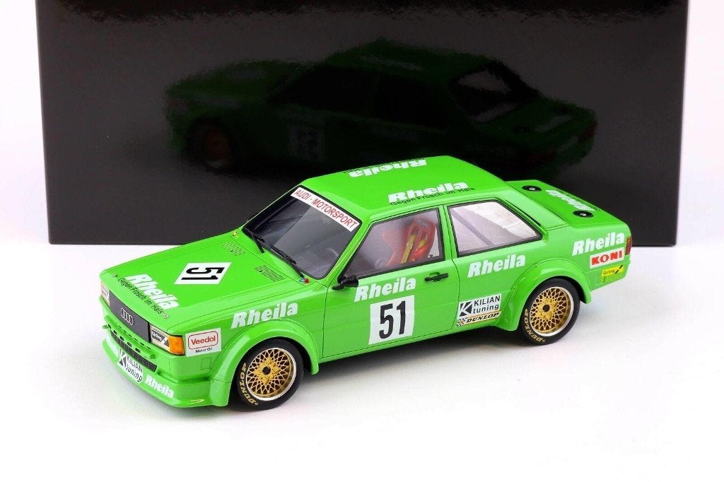1:18 Audi 80 B2 Gr2 #51 Rheila Zolder 1980 Premium ClassiXXs, Overige merken, Info@premiumclassixxs.de, Auto, Premium ClassiXXs GmbH