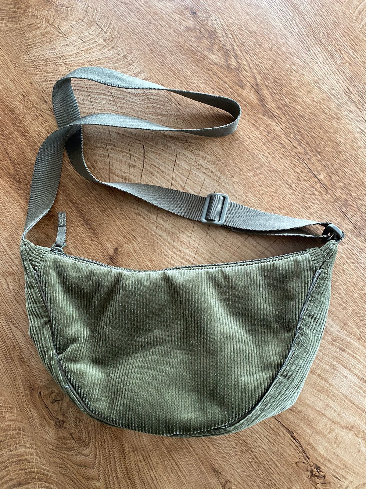 Crossbody Corduroy Groen, Ophalen of Verzenden, Nieuw, Groen