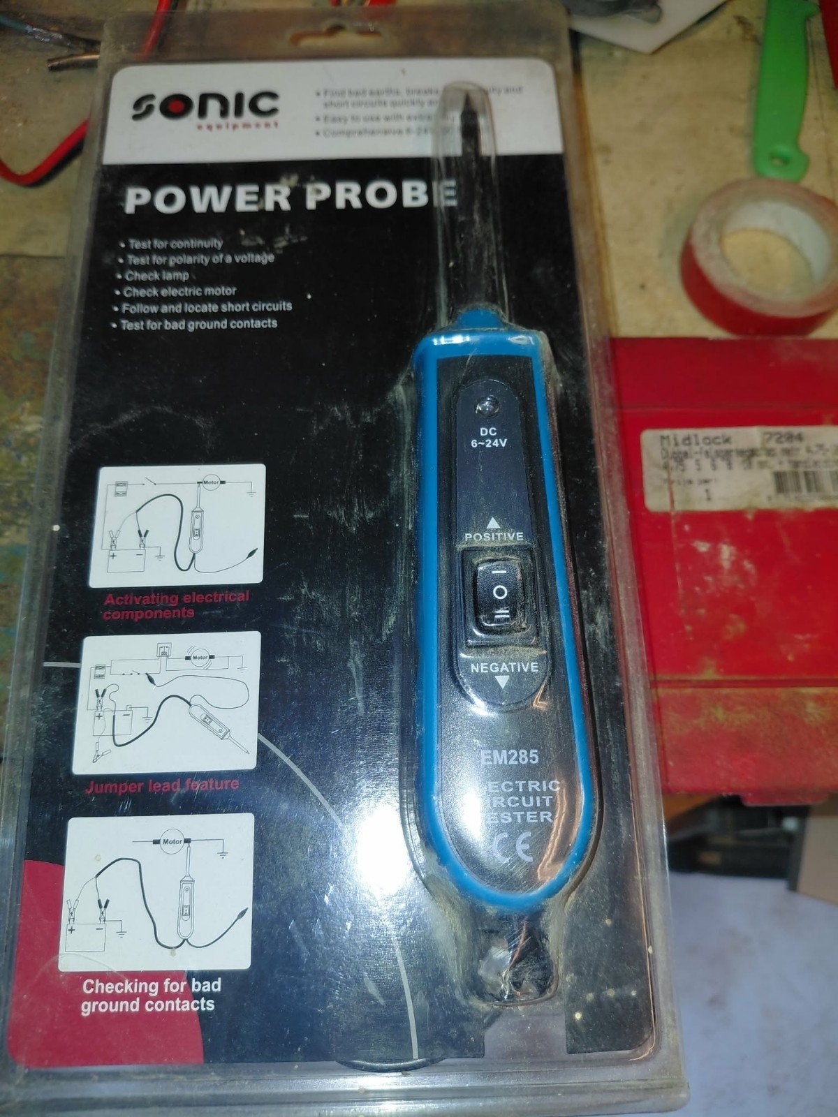 Sonic Power Probe EM285 Elektrische Circuit Tester, Ophalen, Nieuw, Universele onderdelen
