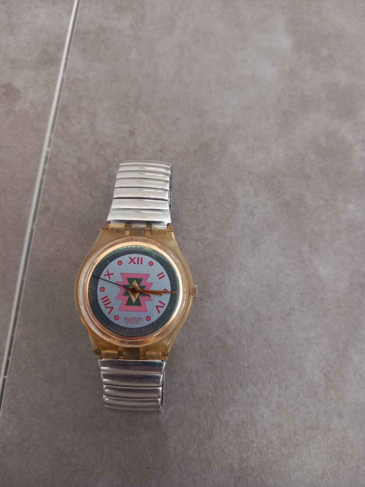 Swatch horloge - niet werkend, Verzenden, Gebruikt, Kunststof, Swatch