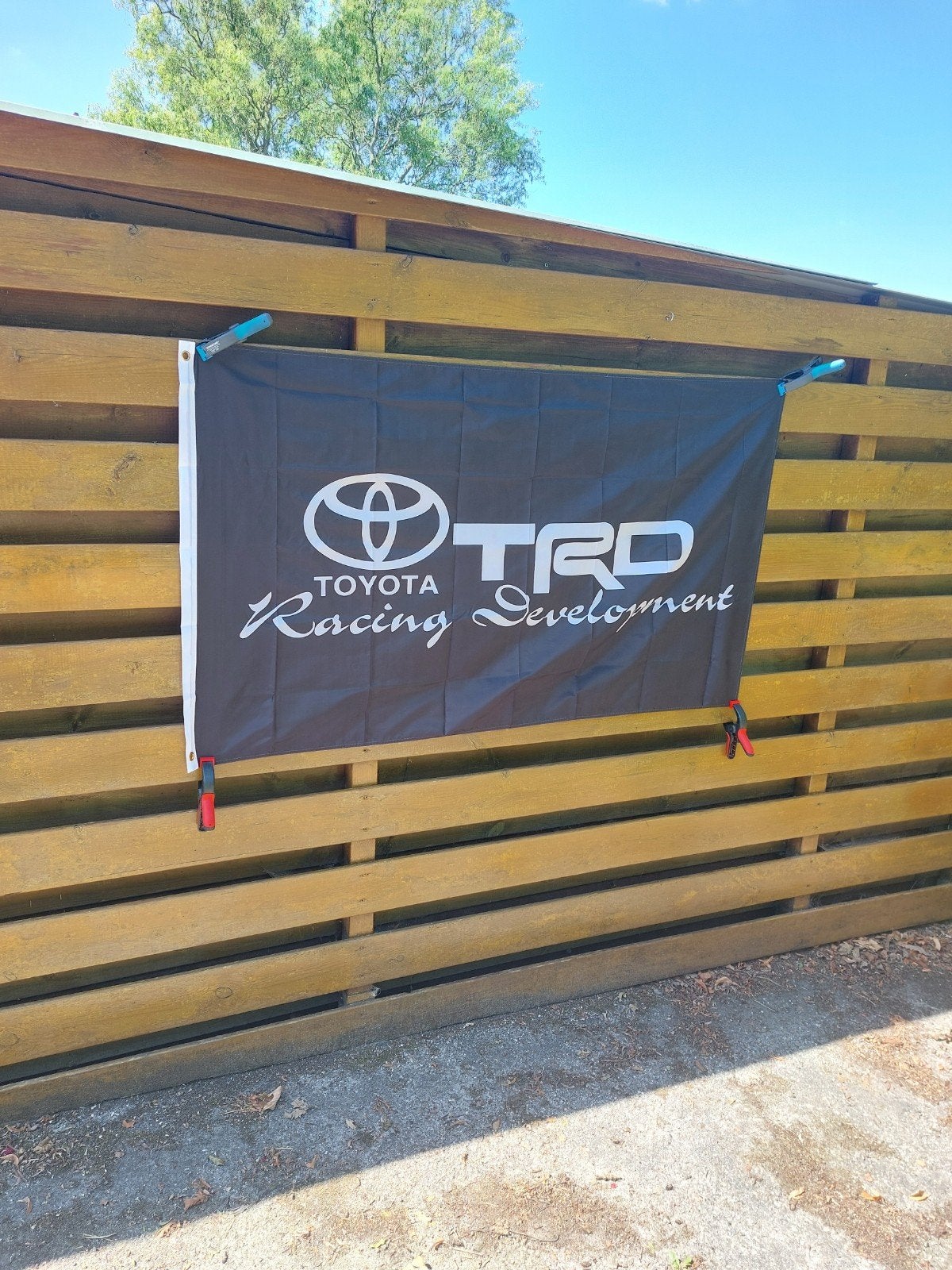 TOYOTA TRD RACING DEVELOPMENT VLAG BANNER 90X150CM, Ophalen of Verzenden