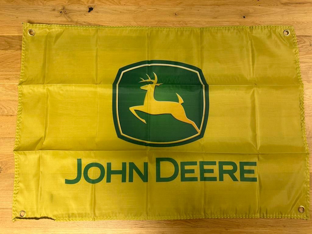 John Deere vlag tractor vlag, Ophalen of Verzenden, Nieuw
