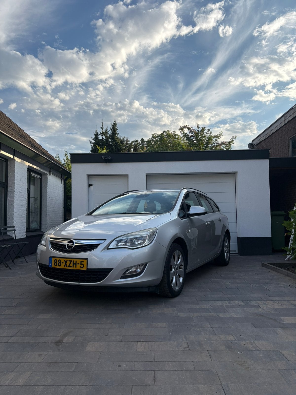 Opel Astra 1.4 74KW ST 2012 Grijs, Auto's, Voorwielaandrijving, Parkeersensor, Stof, 4 cilinders