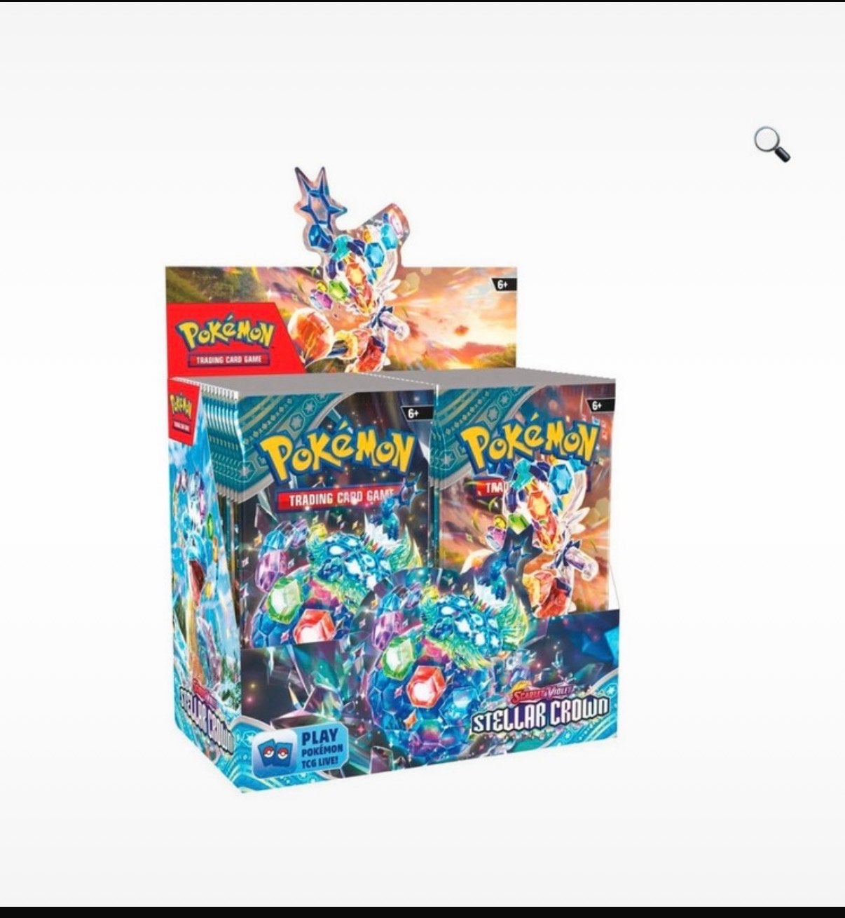 Pokémon TCG: Stellar Crown Booster Display Box, Ophalen of Verzenden, Nieuw, Boosterbox