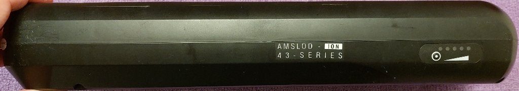 Foto 12 van Goed als nieuw Amslod Bafang Accu 600Wh, met garantie=€130