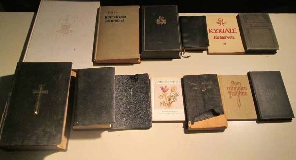 13 Antieke duitstalige godsdienstige Boeken, Ophalen of Verzenden, Gelezen