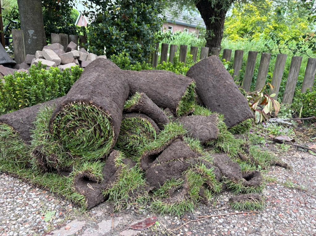 Graszoden gratis afhalen, Tuin en Terras, Ophalen, Nieuw, Minder dan 10 m²