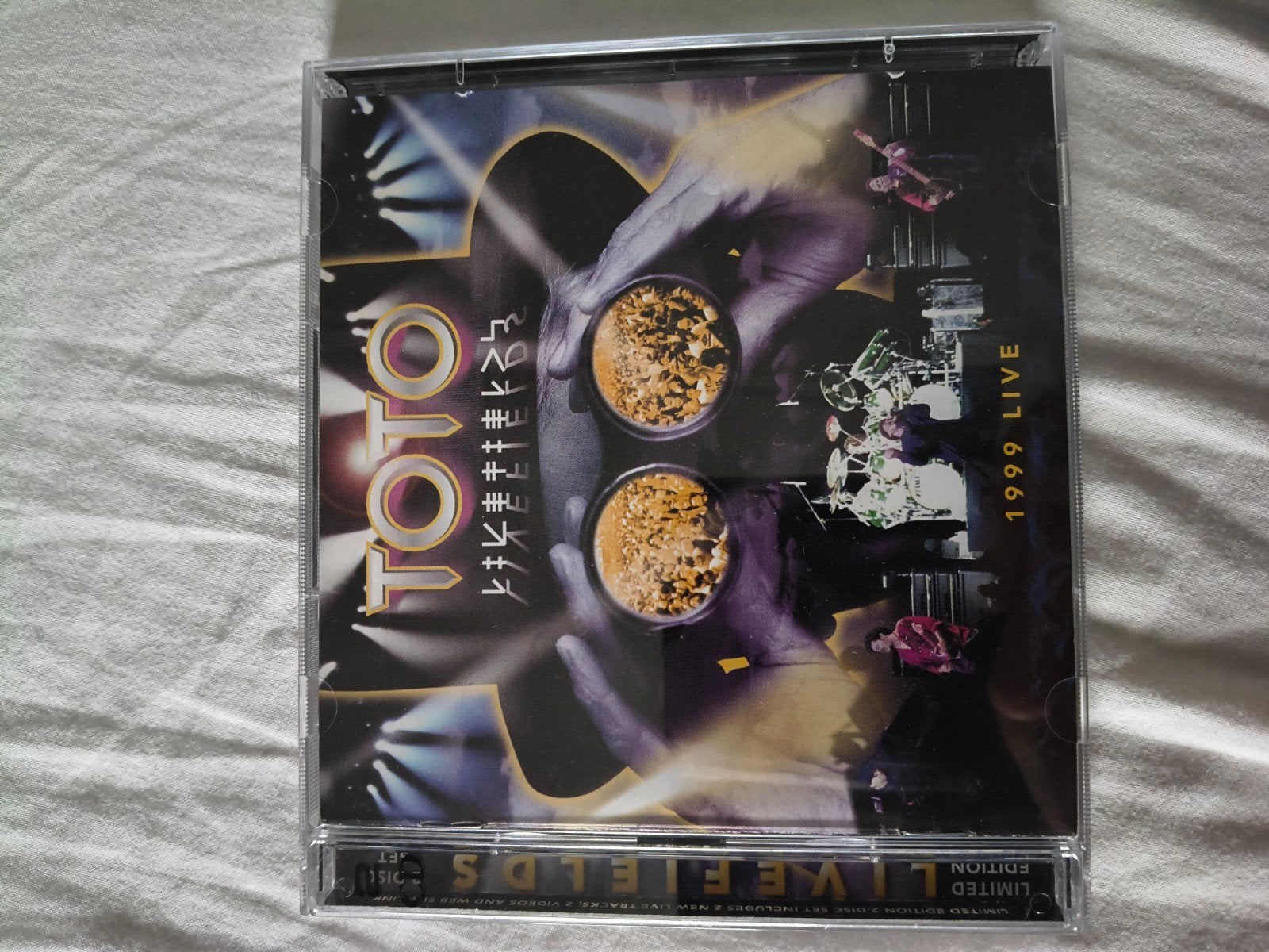 Toto - Livefields 1999 Live Limited Edition CD, Rock, Bonusmateriaal, Ophalen of Verzenden, Zo goed als nieuw