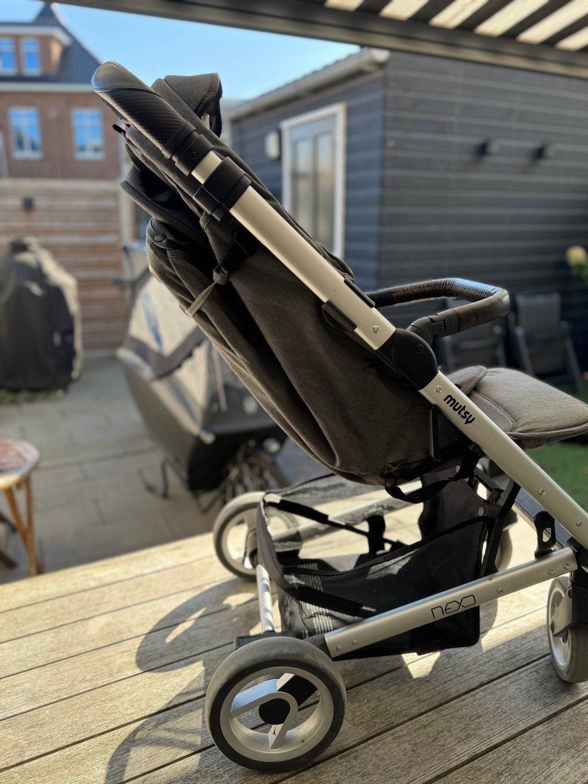 Mutsy Buggy Neo - Grijs, Ophalen, Gebruikt, Overige merken, Verstelbare rugleuning