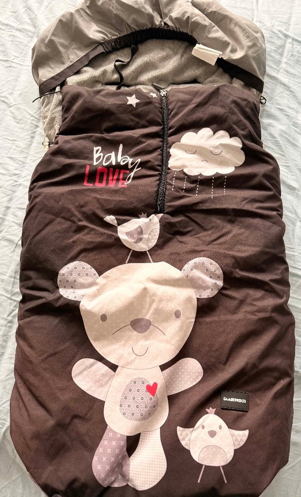 Gamberritos baby slaapzak / voetenzak, Ophalen, Gebruikt, Slaapzak, Zwart