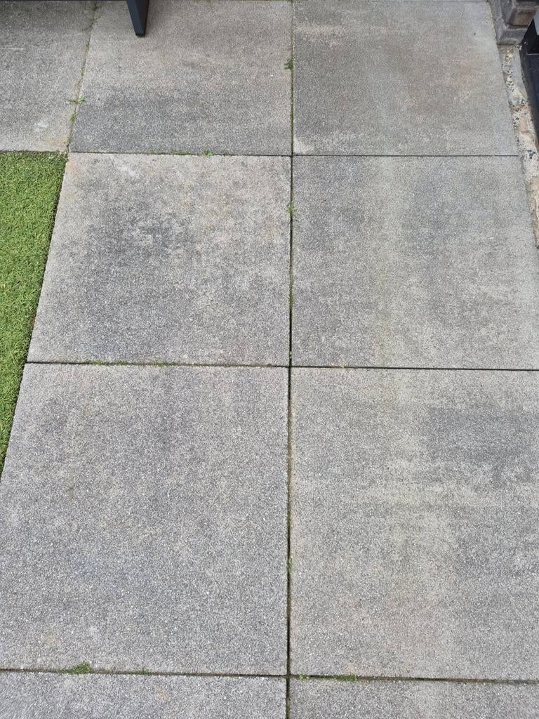 Gebruikte betonnen terrastegels - grijs, Tuin en Terras, Tegels en Klinkers, Ophalen, Gebruikt, Beton, Terrastegels