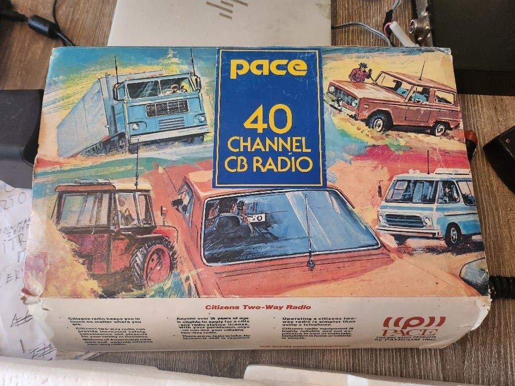 Pace166. 40 Channel CB Radio Smokey and the bandit, Telecommunicatie, Ophalen of Verzenden, Refurbished, Zender en Ontvanger